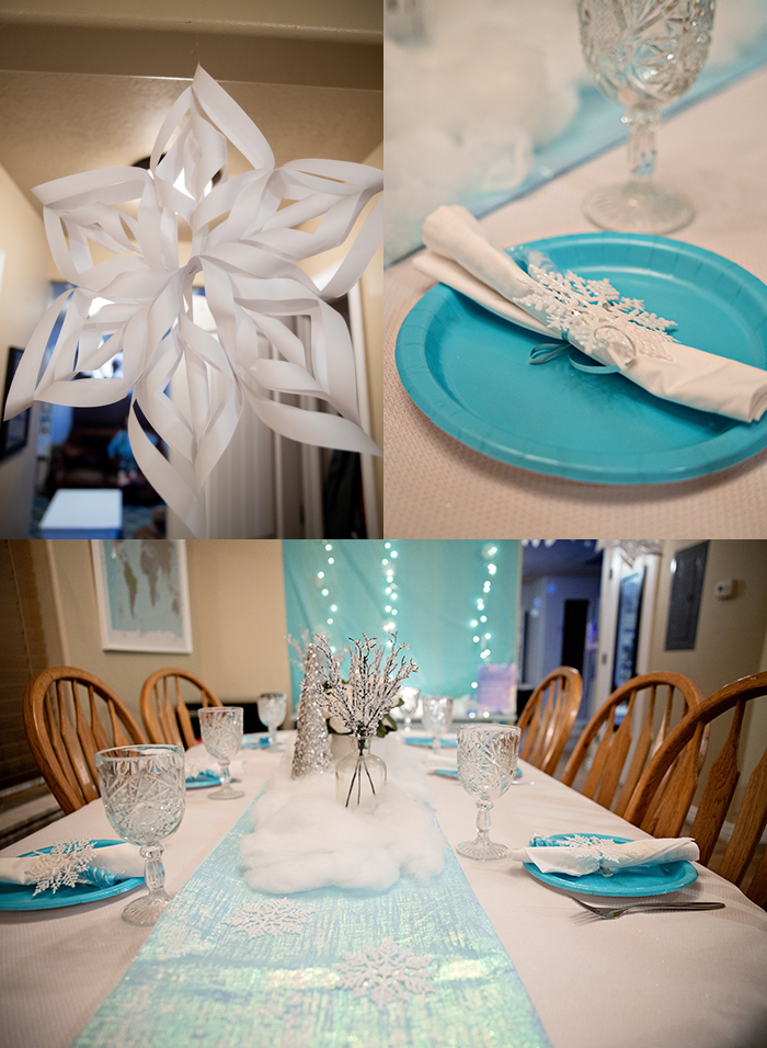 Disney Frozen Dinner Decoration Ideas