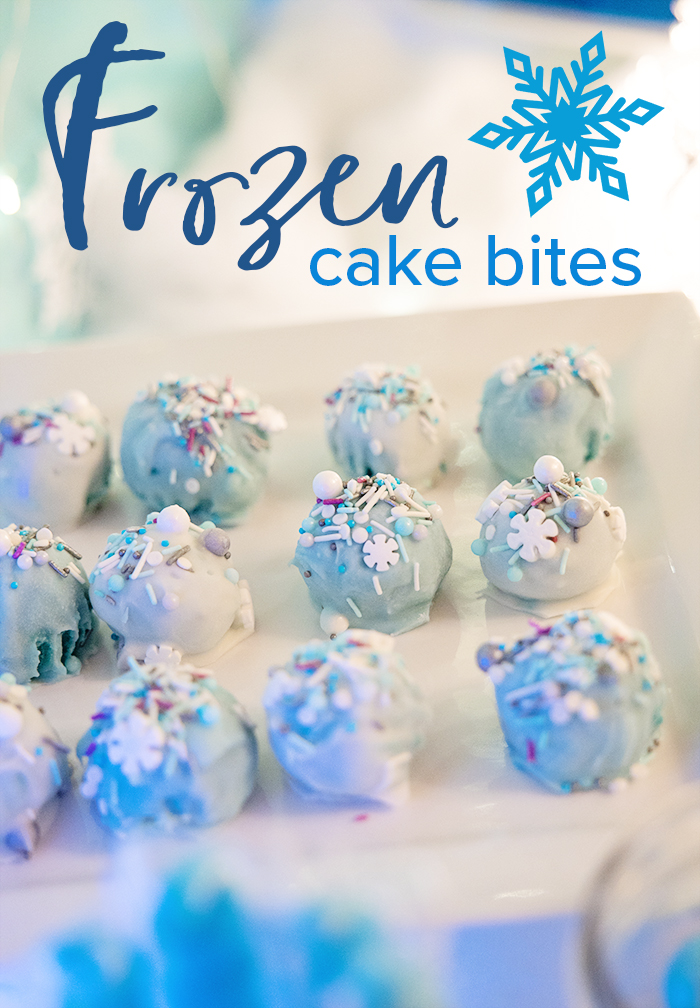 Disney Frozen Cake Bite Recipe