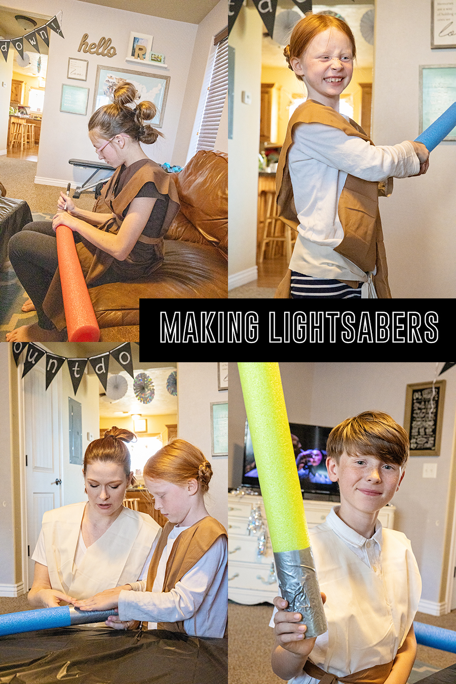 DIY star wars lightsaber